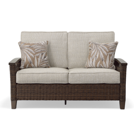 Paradise Trail Outdoor Loveseat with Cushion