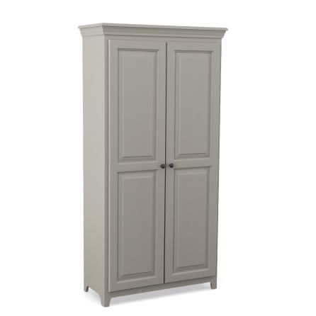 Pine Pantry Storm Gray Cabinet