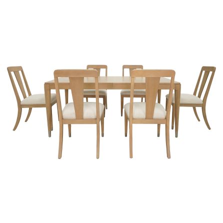 Empire 7 Piece Dining Set (Table with 6 Side Chairs)