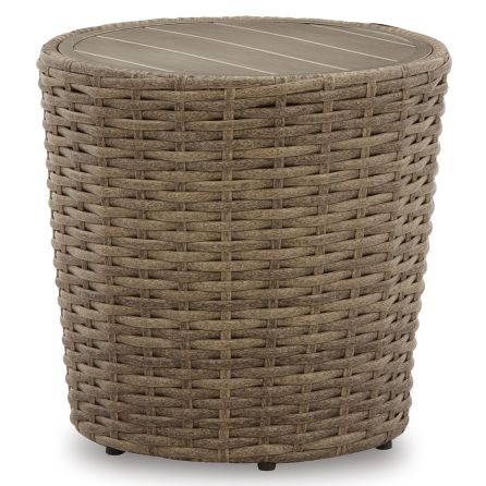 Sandy Bloom Outdoor End Table 