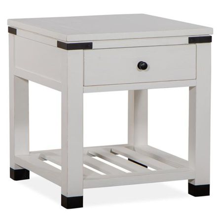 Front view Harper Springs end table