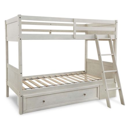 Front view of Robbinsdale storage bunk bed
