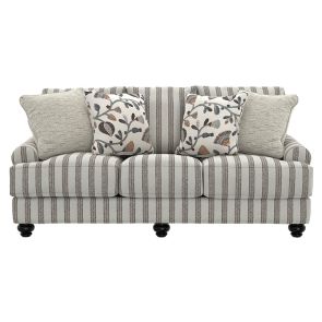 Front view of Marley Mocha Sofa