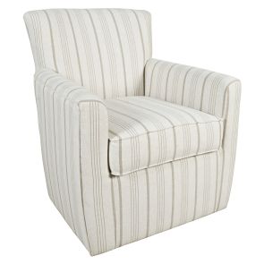 Blakely Beige Stripe Accent Chair