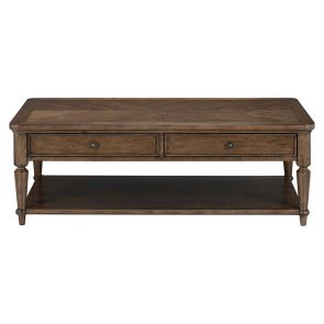 Front view of Harrison Heights Rectangular Cocktail Table