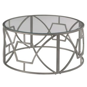 Domaine Round Glass Cocktail Table