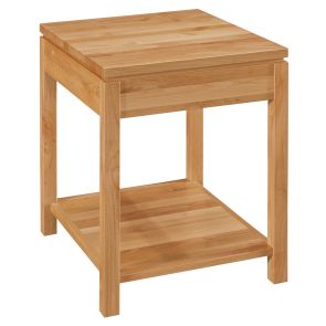 2 West Natural End Table
