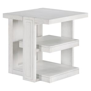 Front view of Crestone Chairside End Table