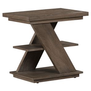 Angled front view of Aspen Sky Chairside Table