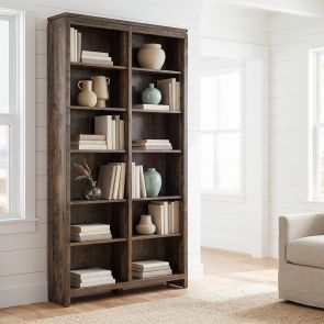 Room view of 2 West 84 Inch High Mineral Bookcase
