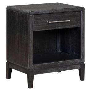 Front view of Ambrose 1 Drawer Nightstand