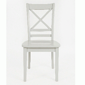 Simplicity Dove Grey X-Back Side Chair