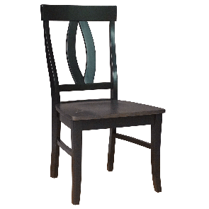 Cosmopolitan Coal/Black Dining Room Verona Side Chair