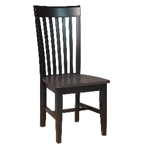 Cosmopolitan Coal/Black Dining Room Mission Side Chair