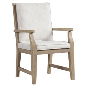 Front angled view of Cornerstone Upholstered Arm Chair