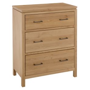 2 West Natural Youth 3 Drawer Chest