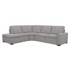 Front view of Penelope 4 Piece Reclining Sectional