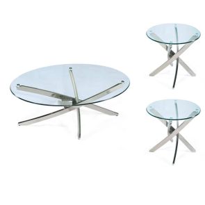 Zila Cocktail Table With Two End tables