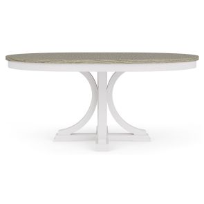 Front view of Cora Round Dining Table