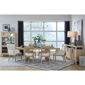 Somerset 7 Piece Dining Set (Table with 4 Side Chairs and 2 Arm Chairs)