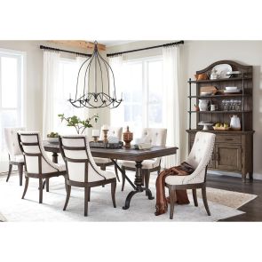 Dover Manor 7 Piece Dining Set (Rectangular Table with 6 Side Chairs)