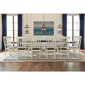 Mariposa 11 Piece Dining Set (Table with 10 Side Chairs)