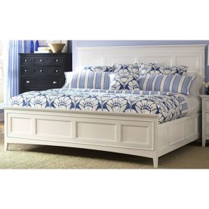 Kentwood White Panel Bed