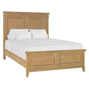 Angled front view of Aspen Retreat Panel Bed