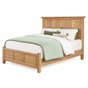 Jamestown Bleached Oak Panel Bed