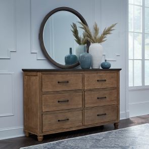 Room view of Vista Hickory & Coal Dresser