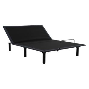 front view of  Beautyrest Baselogic Bronze Adjustable Base