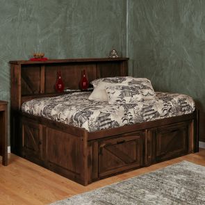 Urban Ranch Brown Youth Roomsaver Bed