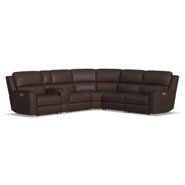 Flexsteel Industries Henry Reclining Sectional - Thumbnail 4