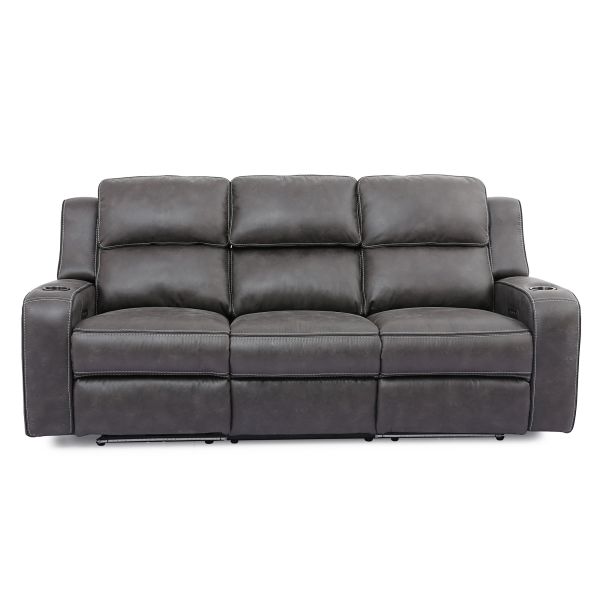 Beacon Power Headrest Reclining Sofa With Drop Down Table Bernie Phyl S Furniture