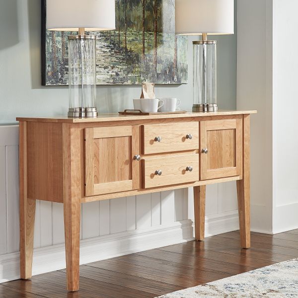 Amish Natural Cherry Dining Room, Cherry Dining Room Sideboard