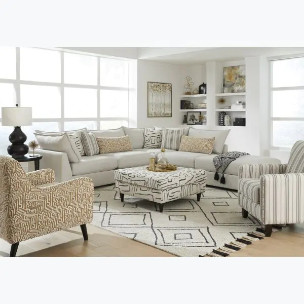 Buy Durango Pewter 4 Piece Modular Sectional (2 Corners and 2