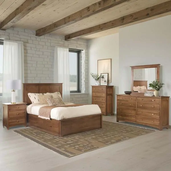 Daniel's Amish Furniture Amish Treasures Storage Bed - Thumbnail 3