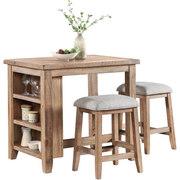 Small Pub Table With 2 Stools, Small Pub Table And Chair Set