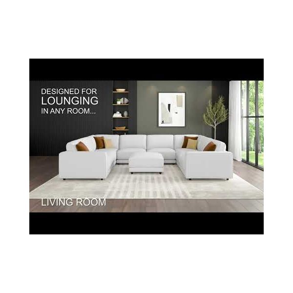 Ava Cloud 5 Piece Modular Sectional