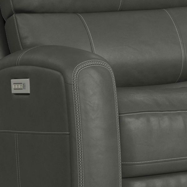 Buy Linden Zero Gravity Power Headrest Reclining Sofa with Power