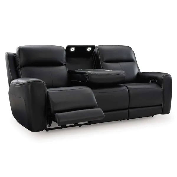 Ashley Furniture Power Headrest Reclining Sofa