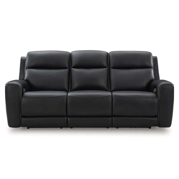 Ashley Furniture Power Headrest Reclining Sofa - Thumbnail 2