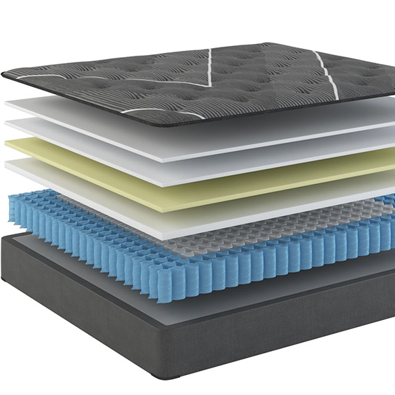 BP-COMFORT 10 medium tight top mattress layers