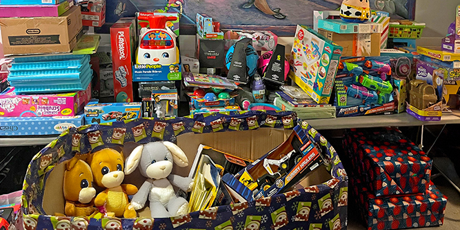 Bernie & Phyl's Toy Donation