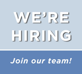 We're hiring Join our team!