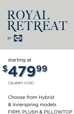Sealy Royal Retreat $479.99