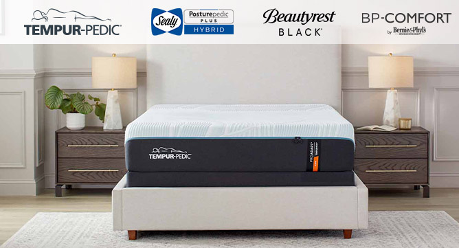 Tempur-Pedic, Sealy Posturepedic Plus Hybrid, Beautyrest BLACK, BP-COMFORT