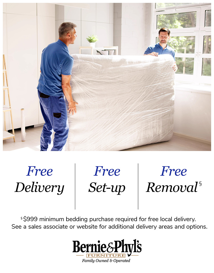Bernie & Phyl's Free Mattress Delivery, Set-up and Removal