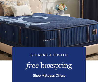 Stearns & Foster free boxspring